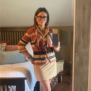 CHAPS by Ralph Lauren Southwest Women's Sweater cardigan szM